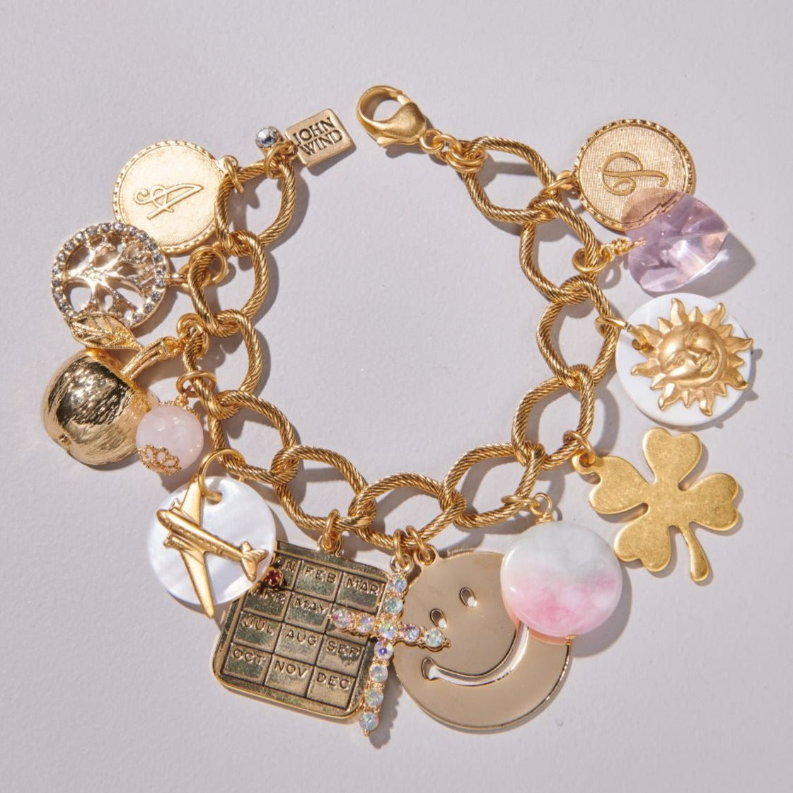 Travel Treasures™ 14K Gold Charm Bracelet | Charm Bracelet